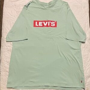 Levi's Light Green Logo Tee